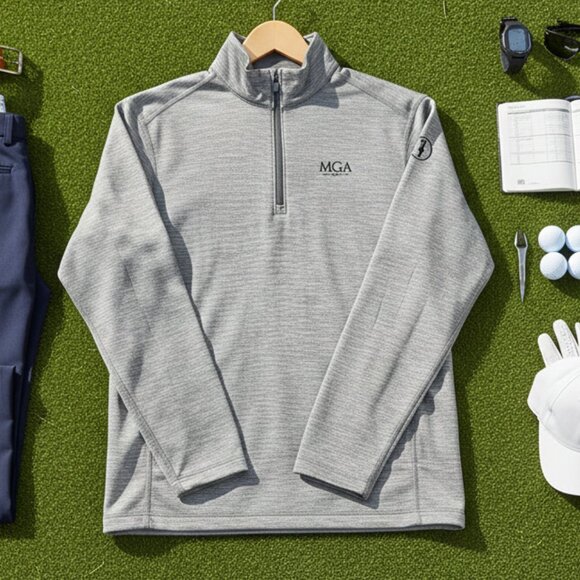 Vineyard Vines Other - Vineyard Vines Gray Performance MGA Pullover